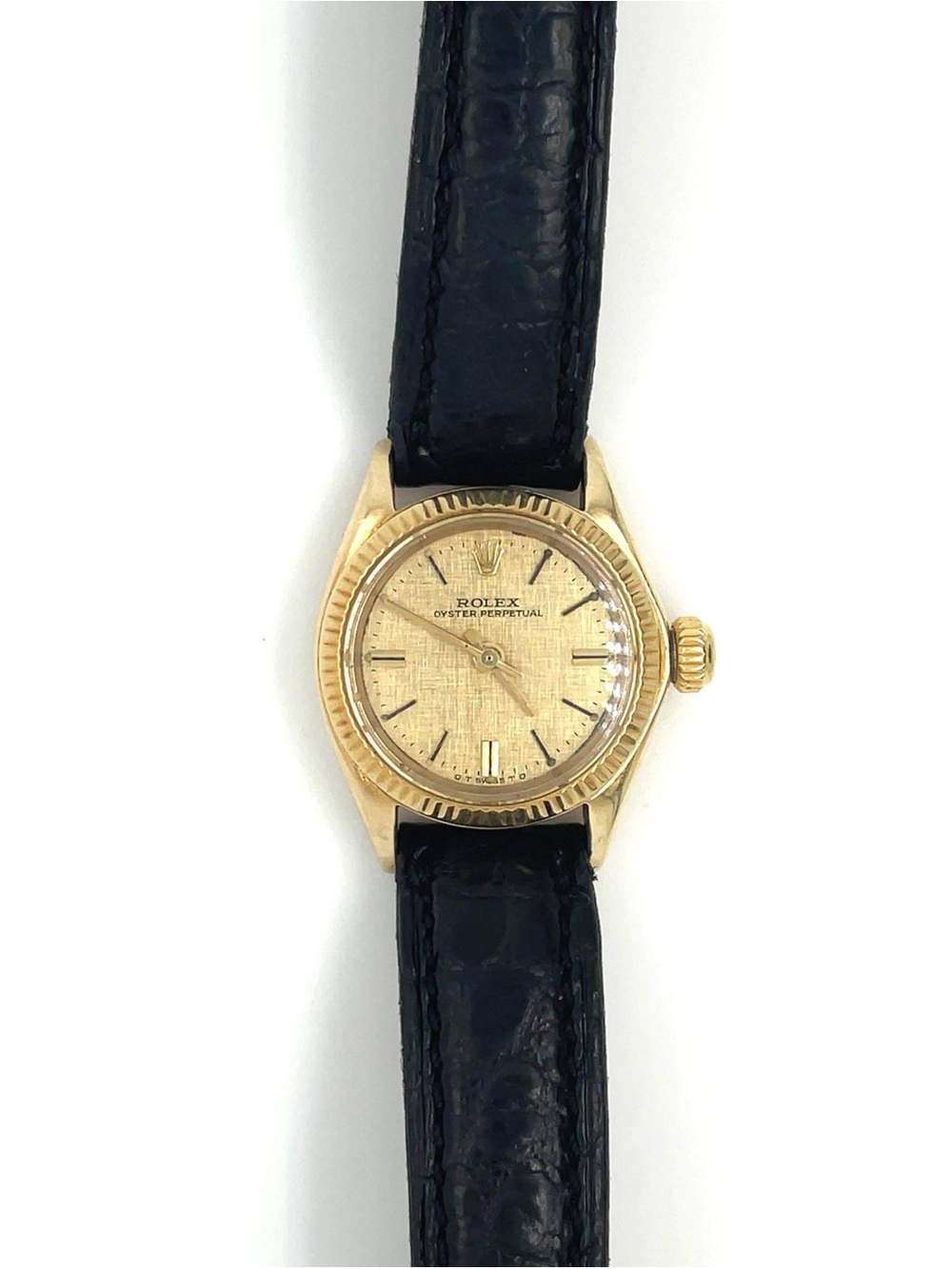 14K Gold Rolex Oyster Perpetual Lady 6719